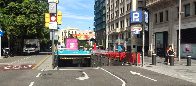 Parking Saba Bamsa Francesc Cambó - Barcelona